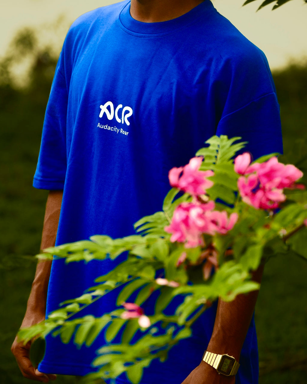 Imperial Blue Solid T-shirt