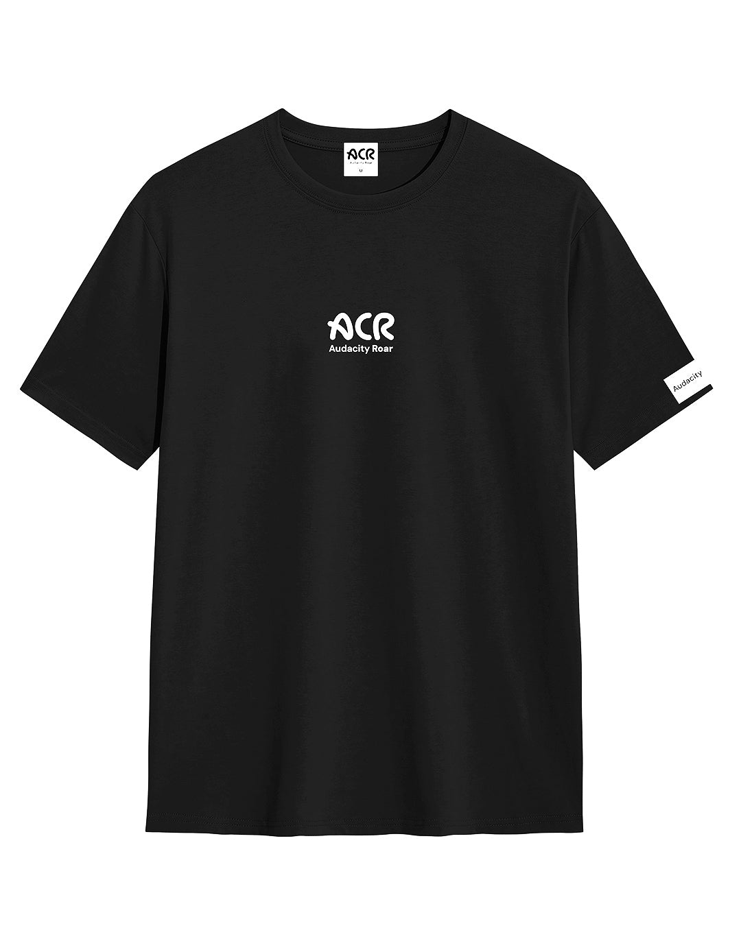 Black Solid T-shirt
