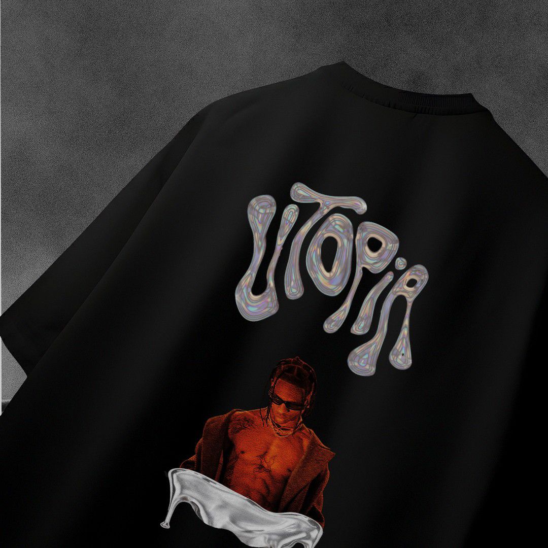 UTOPIA ROAR Ebony T-Shirt