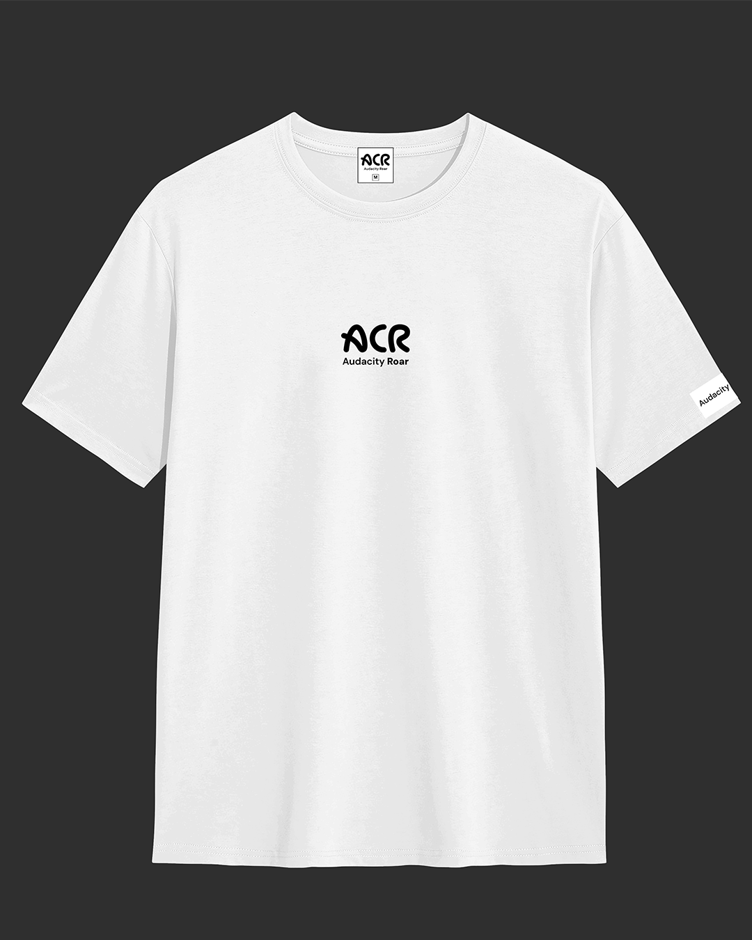 White Solid T-shirt
